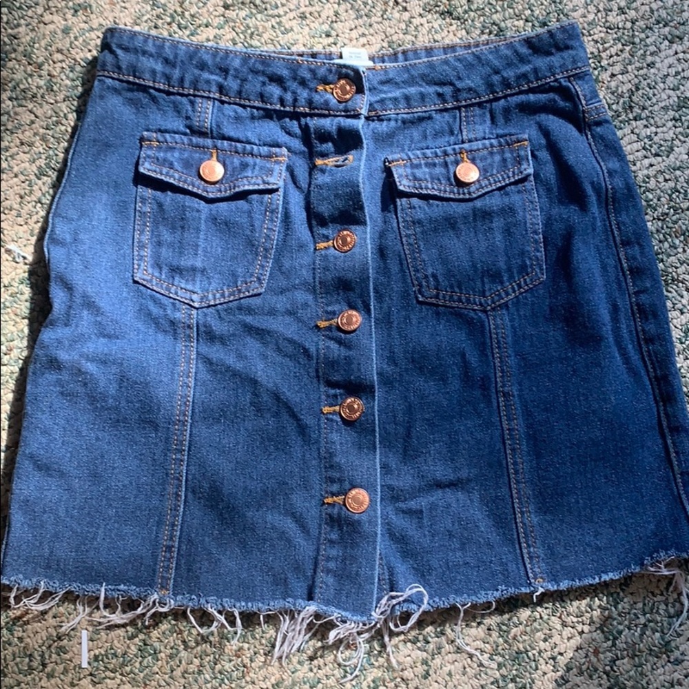 Forever 21 Jean Skirt